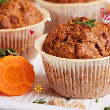 Receta: ¡Los muffins de camote y naranja más deliciosos que probarás!