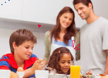 Pautas infalibles para preparar desayunos saludables a los niños