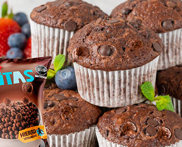 Receta: Muffins utilizando cereal de Bolitas de Chocolate